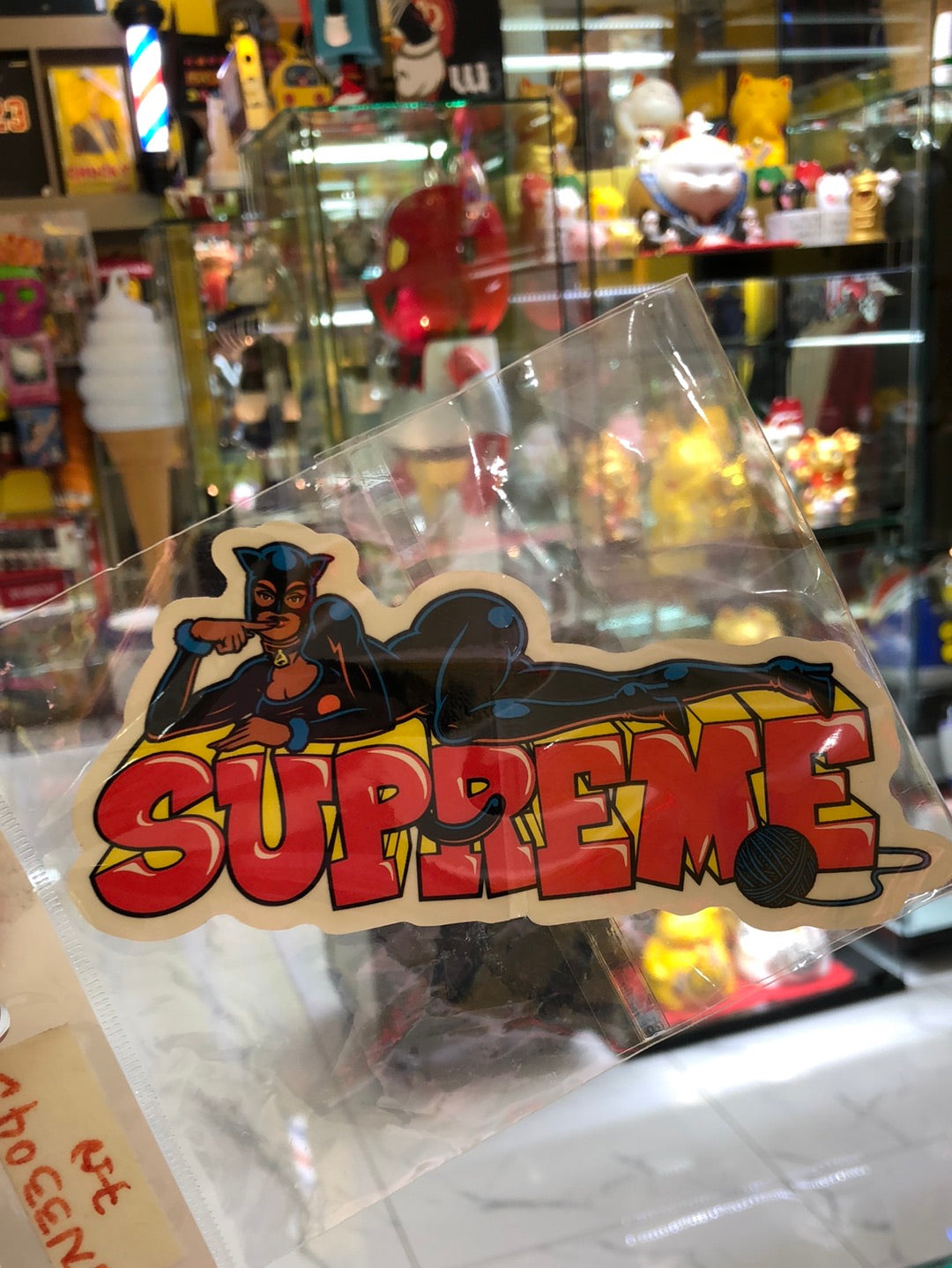 Supreme  Catwoman Sticker