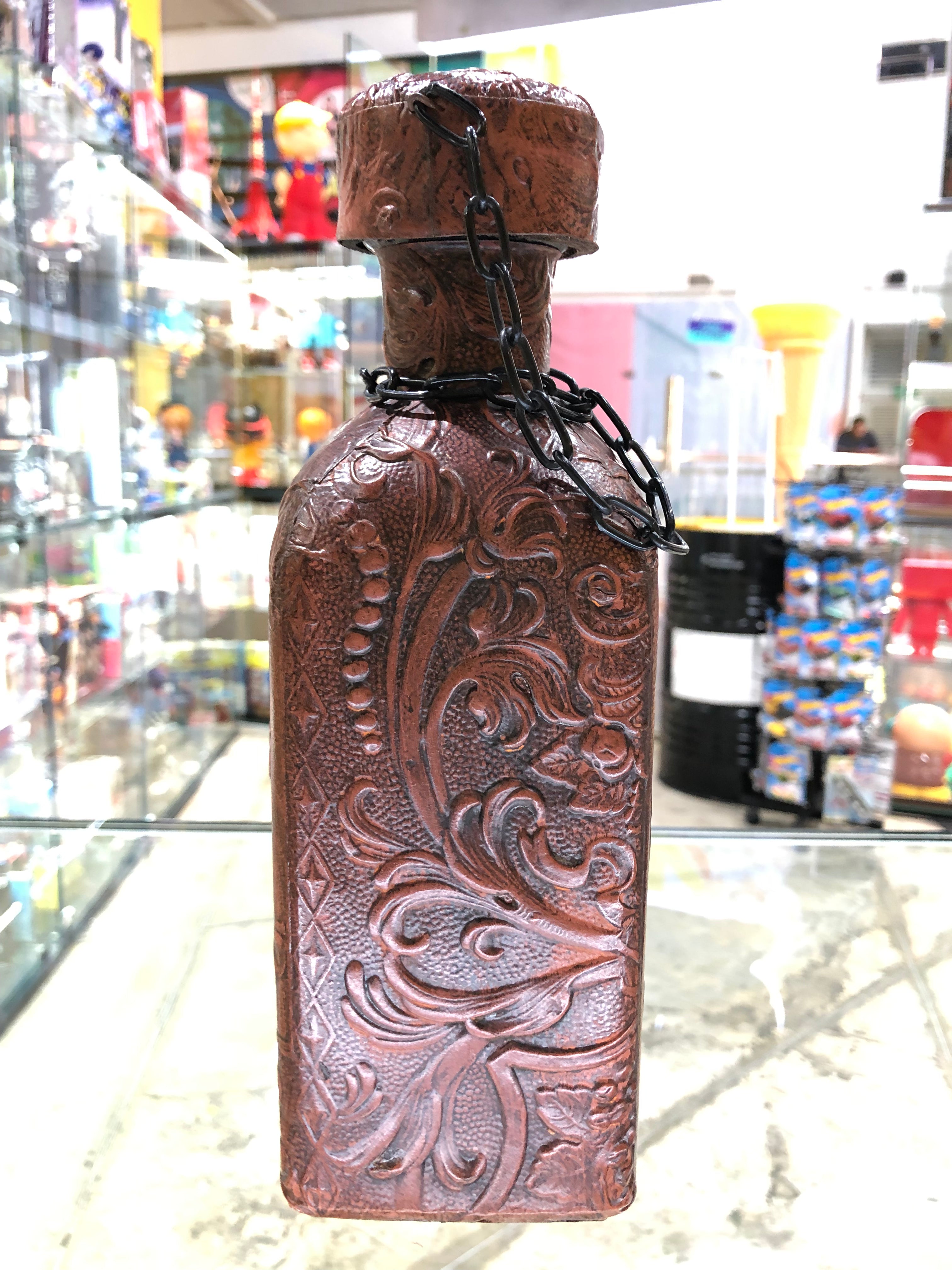 LEATHER BOTTLE