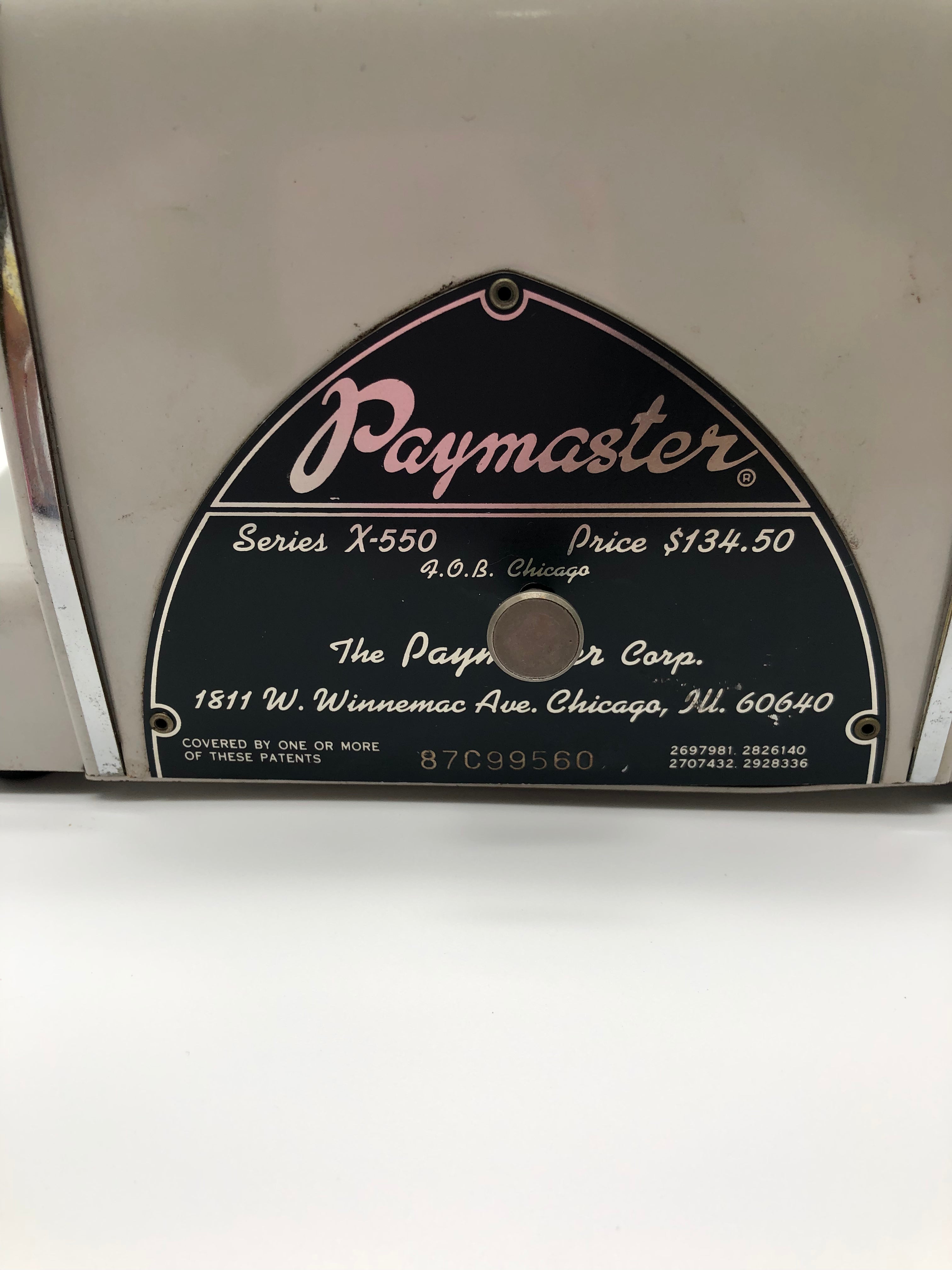 Paymaster check