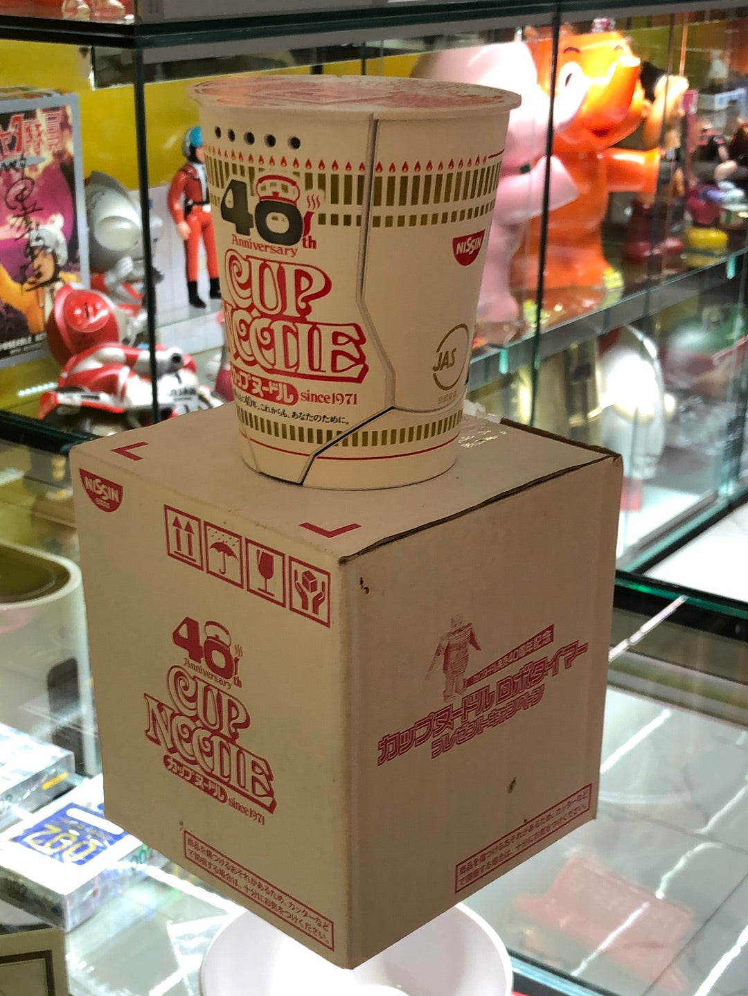 Nissin cup Noodle Robo Timer 40th Anniv,